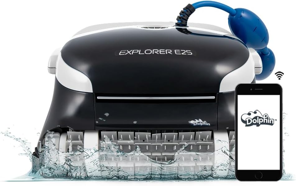 Dolphin Explorer E25 Wi-Fi Robotic Pool Vacuum