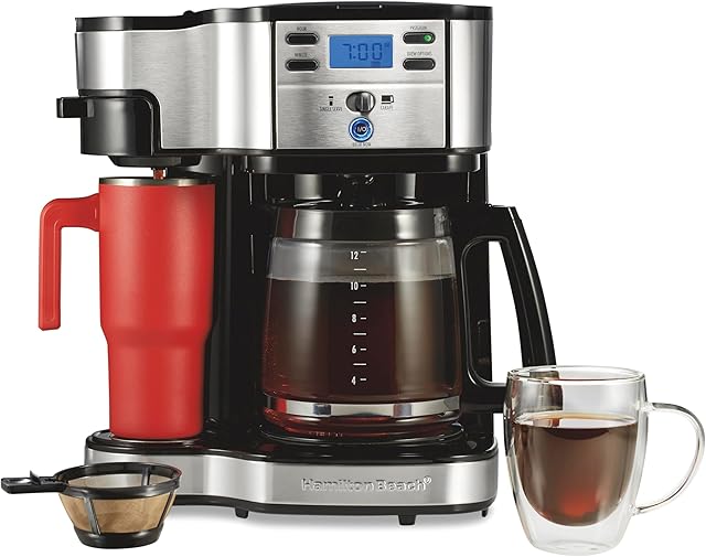Hamilton Beach 2-Way Programmable Coffee Maker 49980RG