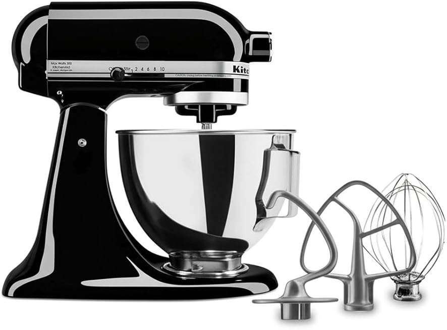 Kitchen Aid Tilt-Head Stand Mixer 4.5-Qt KSM85PBOB