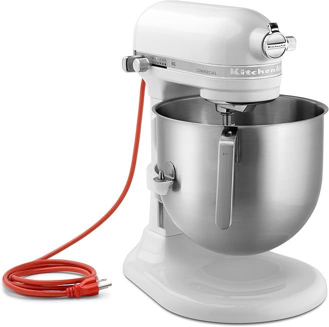 KitchenAid Commercial Series 8-Qt Bowl-Lift Stand Mixer KSM8990