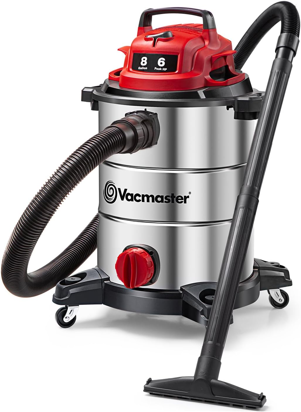 Vacmaster VOC812SF 8-Gallon Stainless Steel Wet Dry Vacuum